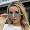 Metal Retro Feet Sunglasses European And American Fashion