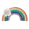 Fashion pin buckle rainbow corsage