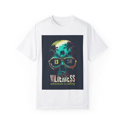 Adventure Skull Graphic Unisex T-Shirt - Wilderness Vibes