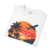 Let's Go Somewhere New T-Shirt - Retro Beach Sunset Travel Tee