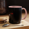 Aviation Jet Mug — Red Leader Flight Trail Coffee Cup (11/15oz)