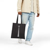 Minimalist Star Trail Tote Bag — Cotton Canvas Eco Shopper
