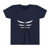 Youth Tee — 'FLY' Wing Graphic Kids T‑Shirt, Motivational Casual Top for Boys & Girls