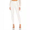 Sexy Slim-fit Cropped Leather Pants
