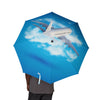 Sky Traveler Foldable Umbrella with Airplane Design