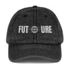 Vintage Cap with 'FUTURE' Embroidery - Trendy Adjustable Hat