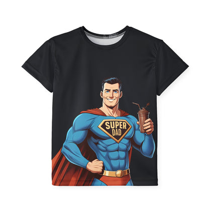 Super Dad Kids Sports Jersey - Perfect Gift for Father’s Day and Sports Events