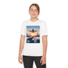 Youth Competitor Tee - Adventure Awaits Graphic T-Shirt for Young Explorers