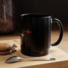 Aviation Jet Mug — Red Leader Flight Trail Coffee Cup (11/15oz)