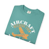 Pilot Mechanic T‑Shirt – "Aircraft Because Even Pilots Need Heroes" Vintage Plane Tee