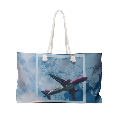 Stylish Weekender Bag for Travelers, Perfect for Beach Trips, Gym, and Weekend Getaways, Travel Accessories, Tote