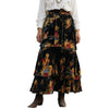 Retro High-waisted Skirt For Women