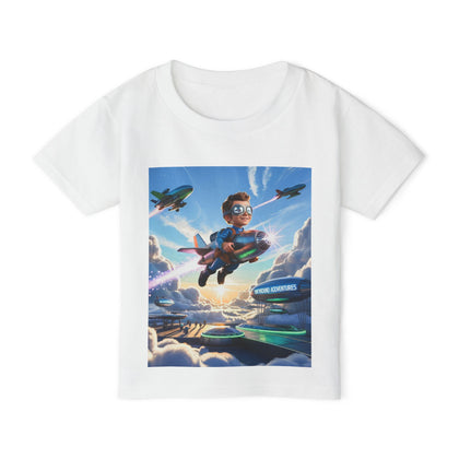 Adventure Awaits Toddler T-Shirt - Fun Graphic Tee for Kids