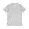 Unisex Jersey Short Sleeve V-Neck Tee