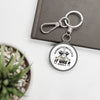 Keychain — "Aeronautics Was Neither, It Was A Miracle" Aviation Gift Keyring