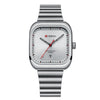 Unisex Square Couples Mesh-Strap Waterproof Watch