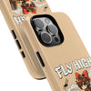 Adventure-Themed Phone Case, Fly High, Discover New Heights, Cute Cartoon Design, Perfect Gift, Travel Accessories