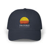 Vintage Sunset Dad Cap - "The World is Your Playground"