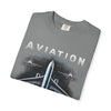 Aviation Graphic T-Shirt — 'Aviation: Life in the Sky' Airplane Tee for Pilots & Travel Fans