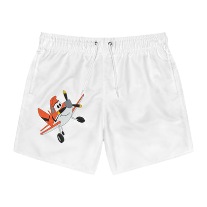 Fun Airplane Swim Trunks - Perfect for Beach Days and Summer Adventures