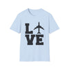 Airplane Love T-Shirt — Travel Lover Tee
