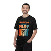 Pilot T-Shirt – "Trust Me I'm a Pilot" Retro Aviation Graphic Tee