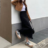 Versatile Tummy-Control Outerwear Pear-Shaped Denim Skirt