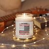 Retired Firefighter Soy Candle - "Retired Firefighter and Still Smokin' Hot" 9oz