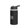 Travel-Inspired Stainless Steel Water Bottle | Perfect for Adventures, Gifts for Travelers, Gym, Outdoors, Hydration