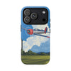 Vintage Airplane Phone Case | Tough Cases, Aviation Gift, Pilot Accessory, Cloud Design, Unique Phone Cover