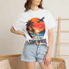 Let's Go Somewhere New T-Shirt - Retro Beach Sunset Travel Tee