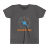 Youth Tee — 'This Is How I Roll' Airplane Speedometer Design
