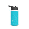 Aviation Adventure Stainless Steel Water Bottle, Travel Mug, Eco-Friendly Bottle, Gift for Travelers, Outdoor Hydration
