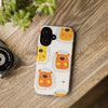 Cute Lion Phone Case, Tough Cases, Animal Print Accessories, Fun Gift for Kids or Animal Lovers, Unique Phone Cover