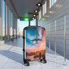 Travel-Inspired Suitcase with Airplane Design - Perfect for Adventurers