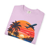 Let's Go Somewhere New T-Shirt - Retro Beach Sunset Travel Tee