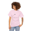 Travel Tee — “Where to next?” Airplane Graphic T‑Shirt