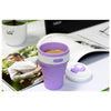 Coffee Mugs Travel Collapsible Silicone Cup Folding Water Cups BPA FREE Food Grade Drinking Ware Mug Tea Coffee Cups