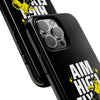 Dynamic Phone Case with Motivational Design - Aim High, Fly Higher!