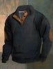Stand Collar Long Sleeve Jacquard Knitted Pullover Sweater