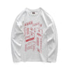 Nostalgic Printed TEE Loose T Shirt