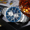 Neutral Waterproof Calendar Mens Business Sports Watch