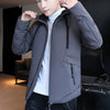 Hooded cotton coat men's winter jacket casual loose thick warm winter clothes