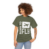 Born to Fly T-Shirt — Casual Classic Tee for Aviation Lovers