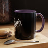 Pilot Pup Coffee Mug — Black Accent Ceramic Mug with Aviator Dog Design (11/15oz)