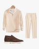 Sweater Loose Zip Pullover Knitting Sweater Coat Men