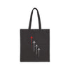 Airplane Formation Canvas Tote — Red Lead Plane Graphic Cotton Tote