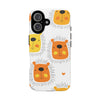 Cute Lion Phone Case, Tough Cases, Animal Print Accessories, Fun Gift for Kids or Animal Lovers, Unique Phone Cover