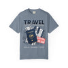 Travel Passport T-Shirt — Explore, Experience, Repeat Graphic Tee