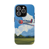 Vintage Airplane Phone Case | Tough Cases, Aviation Gift, Pilot Accessory, Cloud Design, Unique Phone Cover
